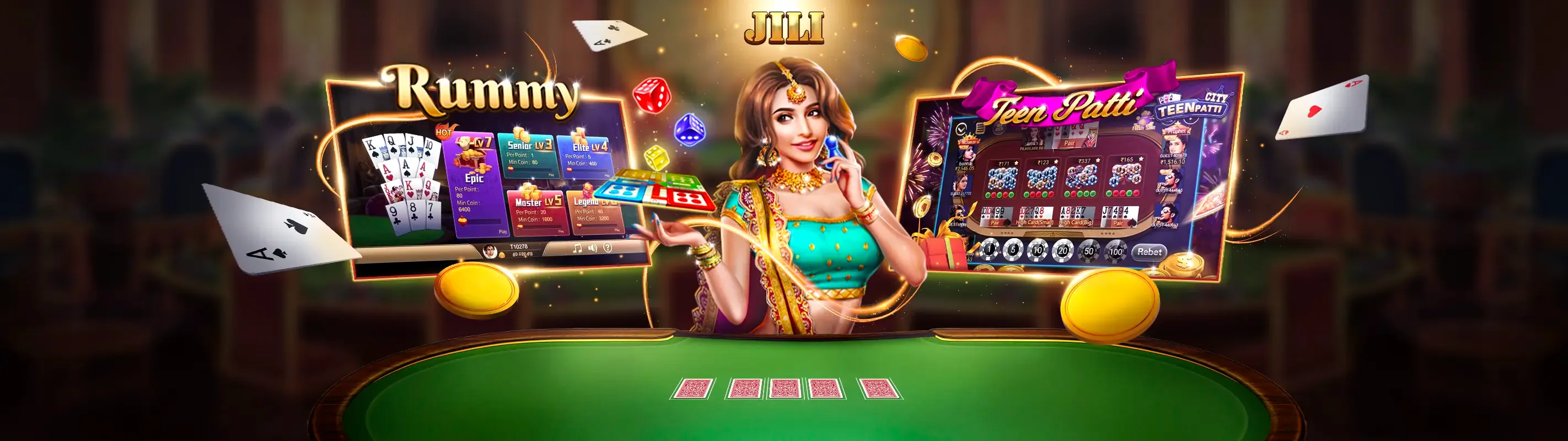 Giao diện ứng dụng ibet casino trên điện thoại di động
